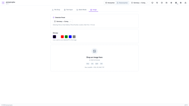 Anonimización de imágenes con detección PII basada en OCR en español